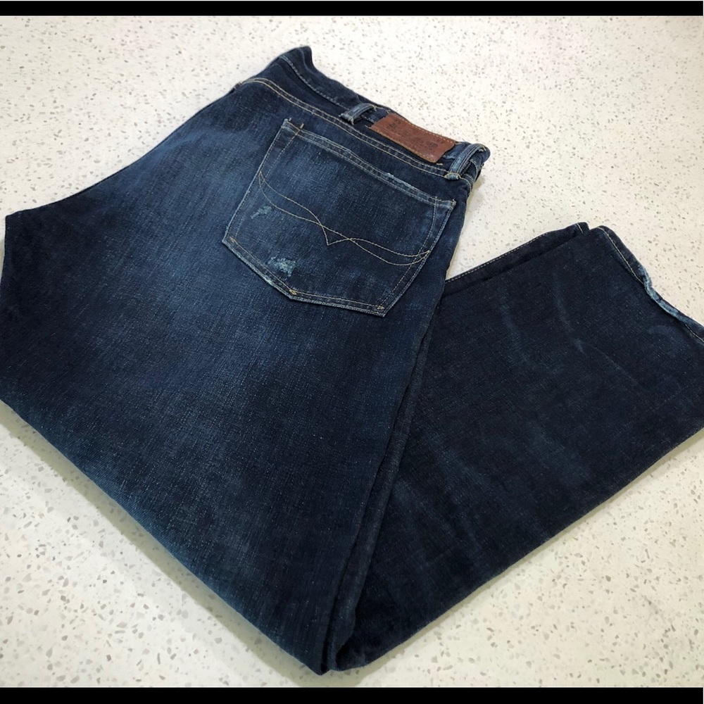 Polo Ralph Lauren button fly jeans 38 w like new